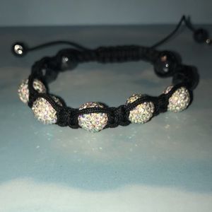 Black and white bracelet